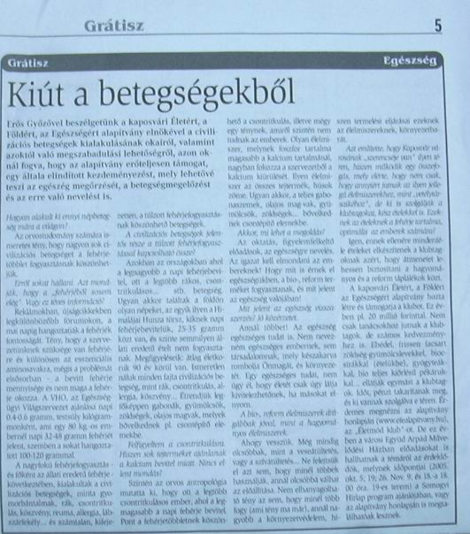 Újságcikk